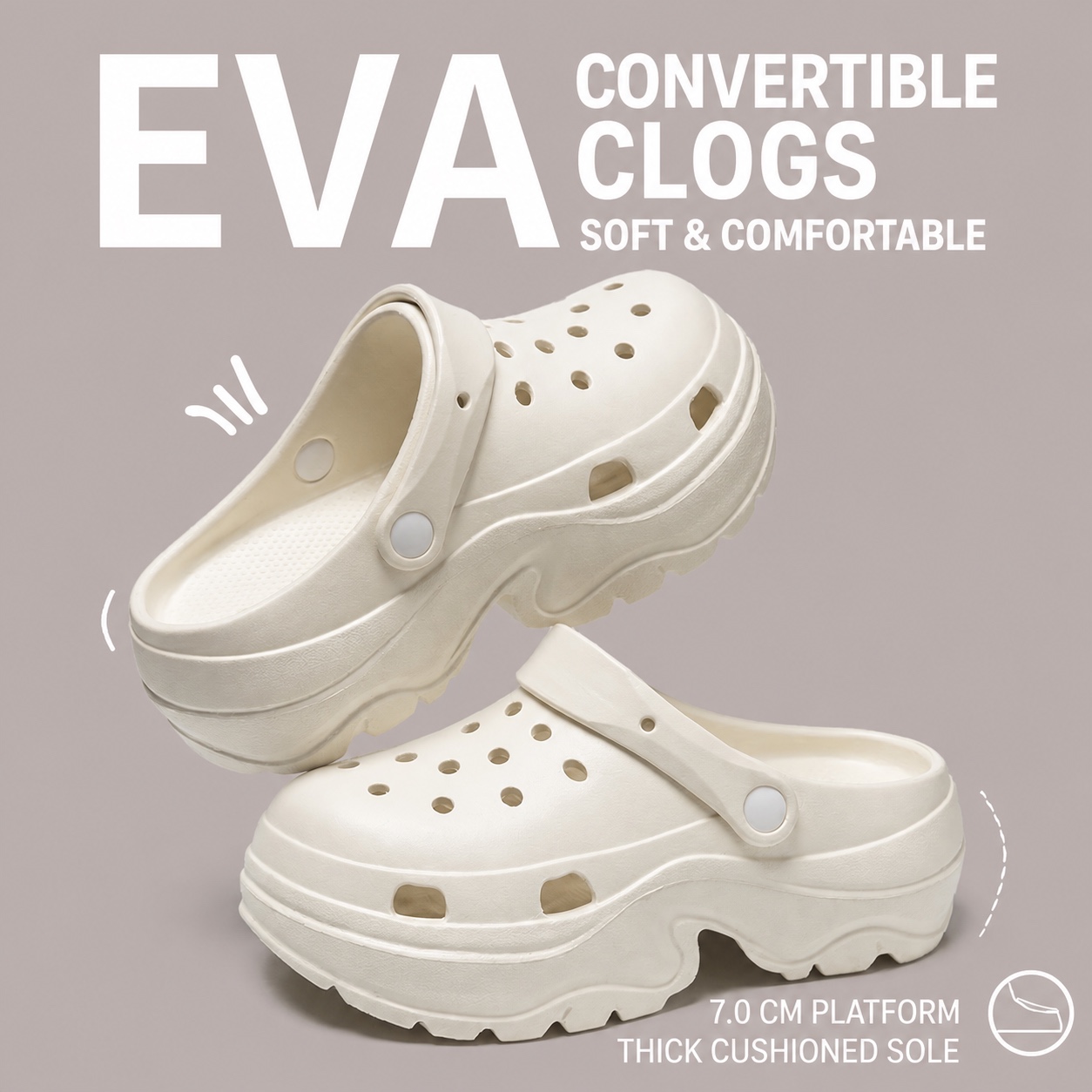 7 cm cloud platform EVA clog — Product gallery 10