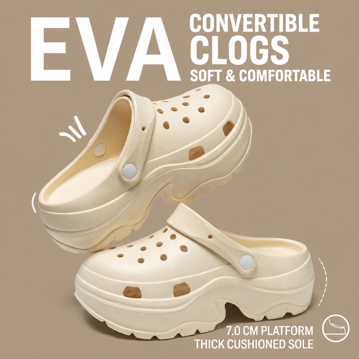 7 cm cloud platform EVA clog — Product gallery 9